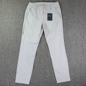 BYLT Everyday Pant 2.0 Mens 34T Gray Storm Athleisure Stretch Standard Modern NE